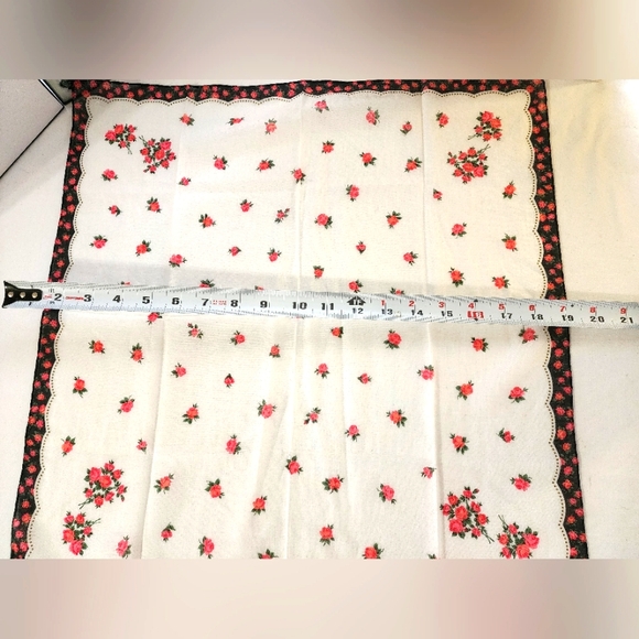 Christian Dior Floral Handkerchief - Picture 2 of 5